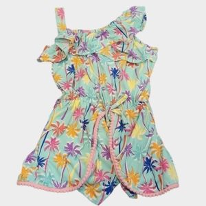 Nannette Kids Palm Tree Romper